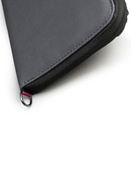 Men's small RFID Pacsafe wallet - dark gray