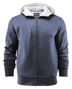 Male sweatshirt with a Harvest Parkwick hood, navy blue