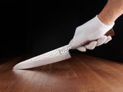 Exclusive Aka Tori Tokyo Hammer 8" Chef's Knife – Damascus Steel Business Gift with Custom Engraving Option