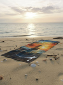 Dr.Bacty 70x140 beidseitig schnell trocknendes Handtuch - Sailor