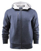Männliches Sweatshirt mit einer Harvest Parkwick Hood, dunkelblau