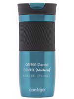 Thermal mug Contigo Byron 470ml with custom inscription - engraved - Biscay Bay