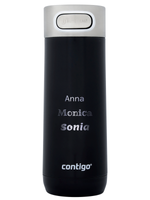 Personalisierbarer thermobecher Contigo Luxe Autoseal 470 ml - Schwarz
