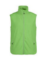 Sleeveless Sideflip jacket by Printer Red Flag - Lime.