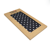 Multifunktionaler Schal Dr. Bacty Polka Punkte schwarz