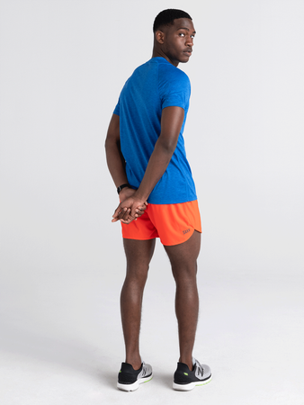 Laufen Shorts mit 2in1 Saxx Hightail - Orange