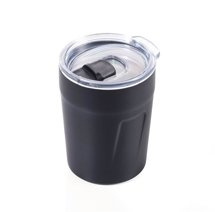 TROIKA thermal mug espresso doppio - black