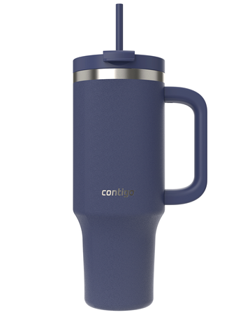Thermal mug with straw Contigo Streeterville Tumbler 1200 ml - Indigo - after sales