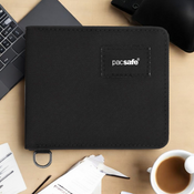 Portfel mały RFID Pacsafe - czarny