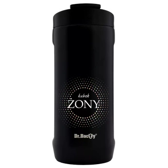 Car mug dr. Bacty notus for a wife - black