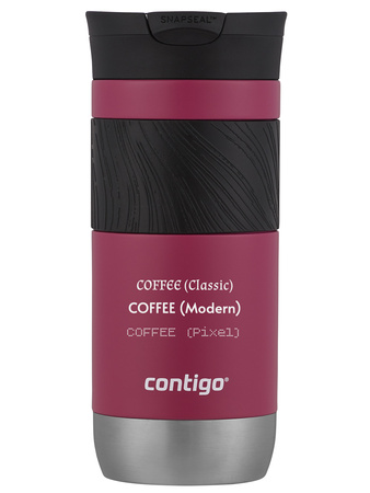 Contigo Byron 2.0 Thermobecher mit Gravur 470ml - Pink matt
