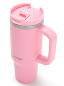 Becher mit Thermalwasser mit Gravur Streeterville Tumbler 800 ml - Strawberry Cream