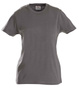 Women's T-shirt Ladies Heavy T-Shirt by Printer - Graphite.