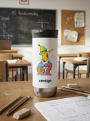 Kubek termiczny na kawę Contigo Huron 2.0 470ml - Zebra