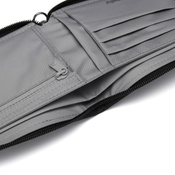 Pacsafe RFIDsafe recycelte Anti-Diebstahl-Geldbörse - marineblau