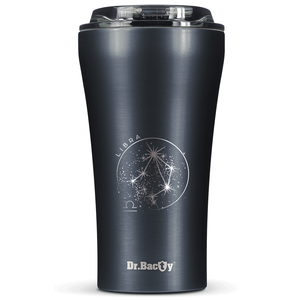 Dr.Bacty Apollo 2.0 thermal coffee mug - Libra - 360 ml - Gunmetal