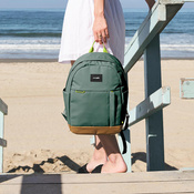 Anti-theft urban backpack Pacsafe Go 15l - green