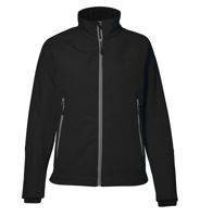 Functional soft shell jacket ID - Czarny