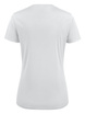Sporty women's T-shirt Run T-Shirt Woman by Printer Red - White.