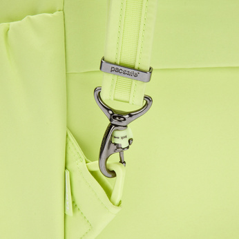 Pacsafe Citysafe CX Econyl Anti-Diebstahl-Rucksack für Frauen - lindgrün