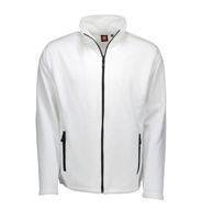 Microfleece cardigan white