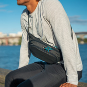 Hip pouch anti-theft Pacsafe ECO - black made from econyl