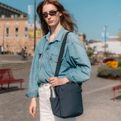 Pacsafe V Anti-Diebstahl-Einzel-Umhängetasche - navy blau