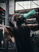 Contigo Shake&Go 2.0 Protein/Nährstoff-Shaker 820 ml - Blau