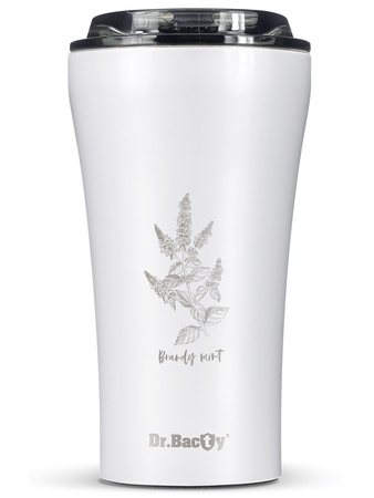 Thermal Coffee Mug Dr.Bacty Apollo 2.0 360 ml "Alexandrine senna" – White