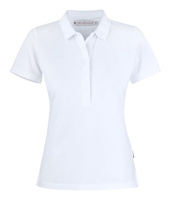 Frauen Sonnenuntergang Poloernte t -Shirt, weiß