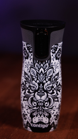 Kubek termiczny Contigo West Loop 2.0 470 ml - „Cat Eyes”