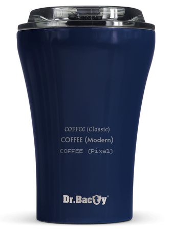 Dr.Bacty Apollo ceramic-coated coffee mug 227 ml - blue