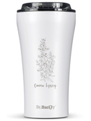 Thermal Coffee Mug Dr.Bacty Apollo 2.0 360 ml "Hyzop lekarski" – White