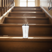 Dr.Bacty Apollo 2.0 thermal coffee mug - 360 ml - Glossy White