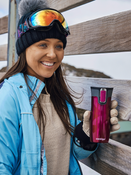 Contigo West Loop 2.0 470ml Thermal Mug Set - Raspberry + Matte Black