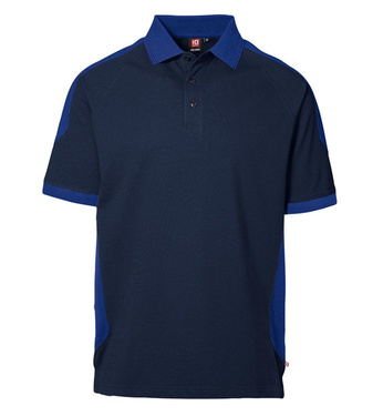 Pro Wear Polo Shirt Contrast Navy