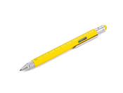 multifunctional ballpoint pen TROIKA construction - yellow.
