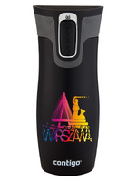 Thermal Mug Contigo West Loop 470 ml -  Matte Black - Warsaw