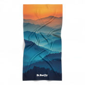 Dr.Bacty 60x130 double-sided quick-dry towel - Mountains