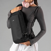 One-shoulder anti-theft backpack Pacsafe Vibe 325 Black