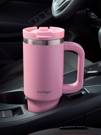 Becher mit Thermalwasser mit Gravur Streeterville Tumbler 800 ml - Strawberry Cream