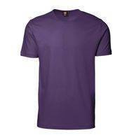 T-Shirt-ID-Interlockwaffe, lila