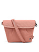 The foldable women's anti-theft handbag Pacsafe Citysafe CX Econyl® - pink.