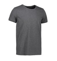 Core O -Neck Tee Charcoal Melange Brand ID - Graphit
