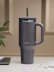 Thermal mug with straw Contigo Streeterville Tumbler 1200 ml - Darkstone