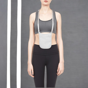 Diskrete, diebstahlsichere brieftasche -pacsafe coversafe v75- grau