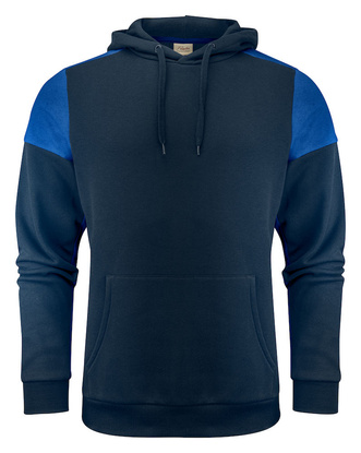 Zweifarbiger Kapuzenpullover Prime Hoodie der Marke Printer - Dunkelblau - Blau.
