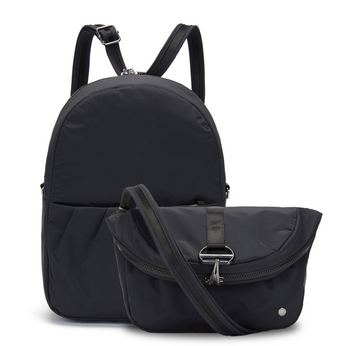 Pacsafe CX 2-in-1 Anti-Diebstahl-Rucksack/Tasche - schwarz