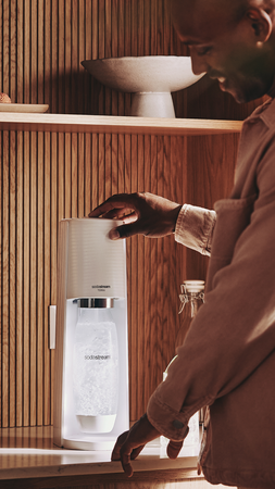 Saturator do wody gazowanej SodaStream TERRA biały'+ butelka + nabój CO2