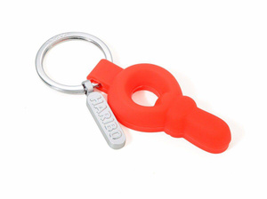 keychain TROIKA haribo schnuller - red